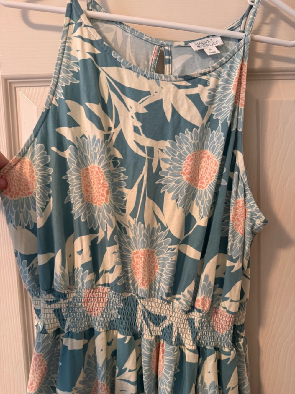 Market & Spruce from Stitch Fix Floral Midi Dress-XL, worn once - Picture 2 of 7